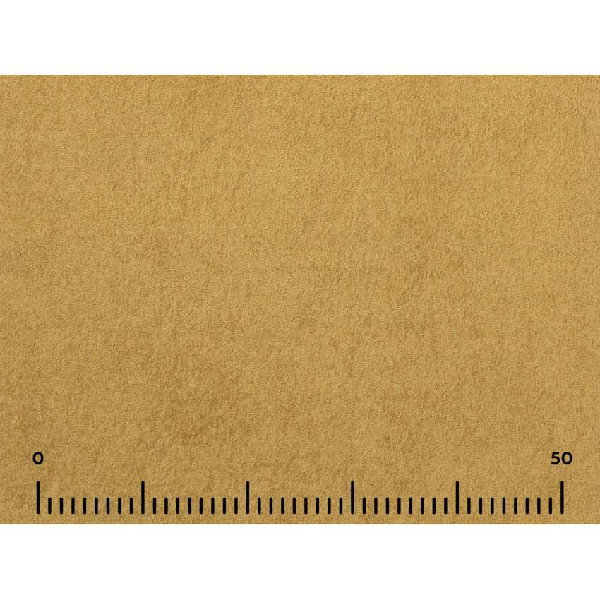 Ткань велюр Tesoro Mustard Горчичный, ширина 140 см