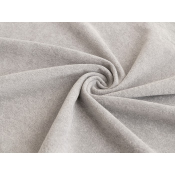 Ткань велюр Tesoro Dove Светло-серый, ширина 140 см
