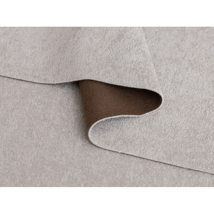 Ткань велюр Tesoro Dove Светло-серый, ширина 140 см