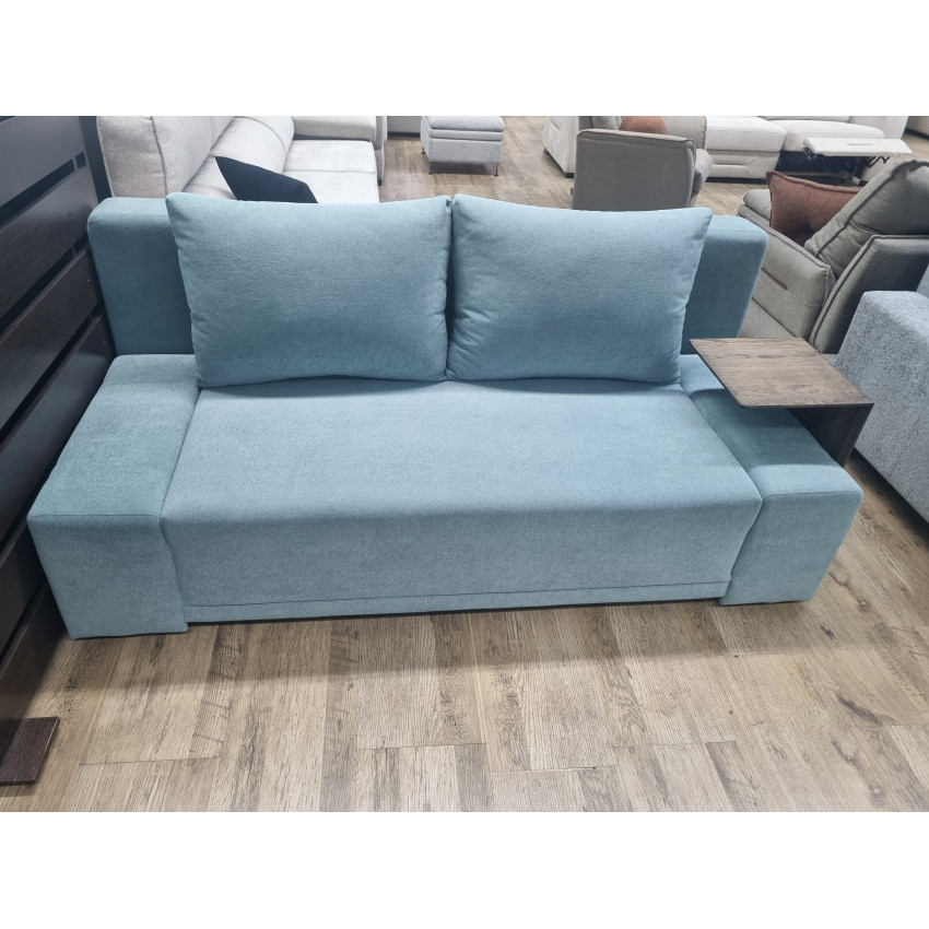 Ткань велюр Tesoro Arctic Серо-голубой, ширина 140 см