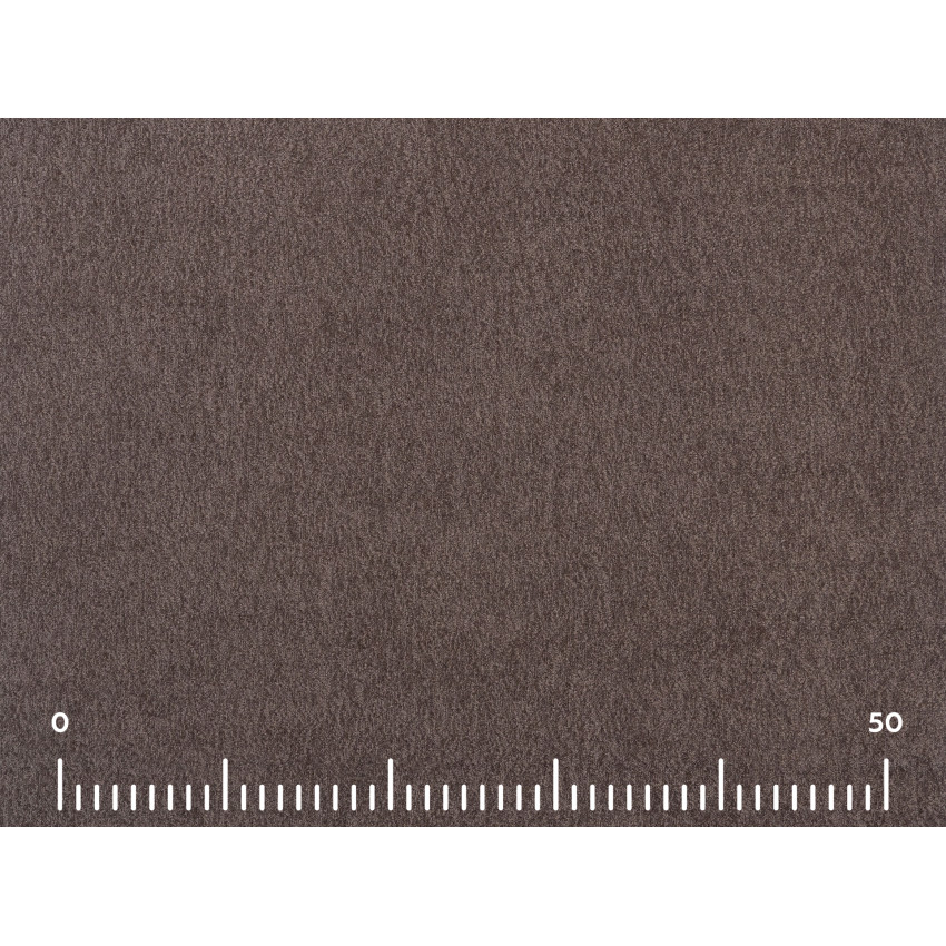 Ткань велюр Tesoro Chocolate Шоколадный, ширина 140 см