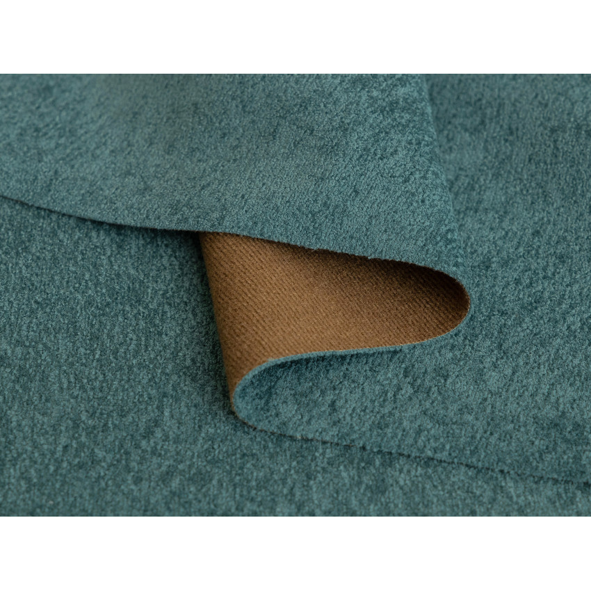 Ткань велюр Tesoro Teal Серо-зеленый, ширина 140 см