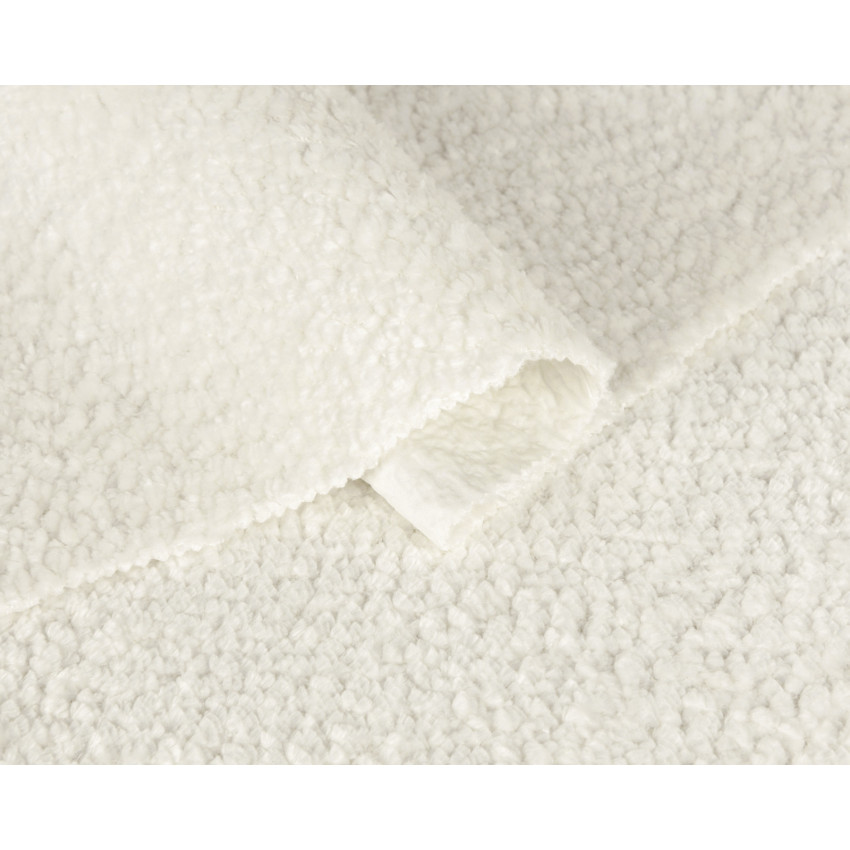 Ткань шенилл Alpina Snow  (LE) Белоснежный, ширина 140 см
