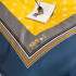 Комплект постельного белья Сатин Роял Тенсель Матрикс TLAR010 Евро, на резинке 180x200x30