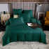 Постельное белье Египетский хлопок Элитный Изумрудный Евро, на резинке 140x200x30