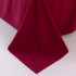Комплект постельного белья Однотонный Сатин с Вышивкой CH022 Полуторный Бордовый