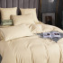 Постельное белье Египетский хлопок Элитный Молочный 2 спальный, простынь 245x265