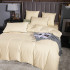 Постельное белье Египетский хлопок Элитный Молочный 2 спальный, простынь 245x265