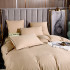 Постельное белье Египетский хлопок Элитный Кремово-бежевый 2 спальный, простынь 245x265