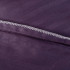 Постельное белье Страйп Сатин Фиолетовый Евро, на резинке 180x200x25