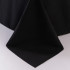 Комплект постельного белья Однотонный Сатин с Вышивкой CH020 Евро Черный