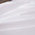 Постельное белье Страйп Сатин Белый 2 спальный, на резинке 180x200x25 3х3