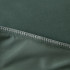 Комплект постельного белья Однотонный Сатин с Вышивкой CH046 Полуторный Серовато-зеленый