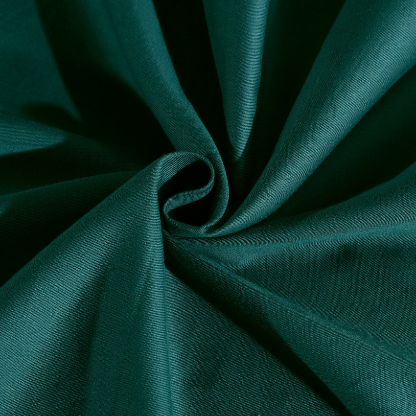 Постельное белье Египетский хлопок Элитный Изумрудный 2 спальный, на резинке 160x200x30