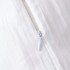 Постельное белье Страйп Сатин Белый на резинке 2 спальный 160x200x25