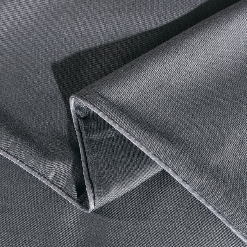 Постельное белье Египетский хлопок Элитный Серебристый 2 спальный, простынь 245x265