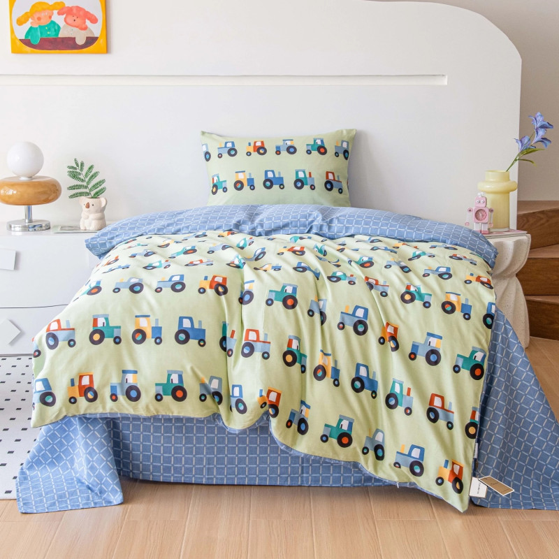 Комплект постельного белья Сатин Люкс KIDS 100% хлопок 086 1.5 сп, 230x250 см