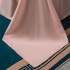 Комплект постельного белья Сатин Жаккард 001 Нежно-розовый 2 сп. наволочки 70x70