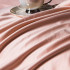 Комплект постельного белья Сатин Жаккард 001 Нежно-розовый Евро наволочки 70x70