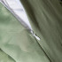 Комплект постельного белья Сатин Жаккард 004 Зеленый Евро наволочки 70x70