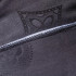 Комплект постельного белья Сатин Жаккард 008 Черный Евро на резинке 140x200x25 наволочки 70x70