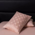 Комплект постельного белья Сатин Жаккард 009 Кремово-розовый Евро на резинке 180x200x25 наволочки 70x70