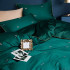 Комплект постельного белья Сатин Премиум 010 Евро на резинке 180x200x30, 4 наволочки
