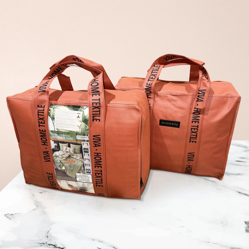 Комплект постельного белья Сатин Velouria Luxe с Одеялом 002 Евро 4 наволочки, простынь на резинке 180x200x25