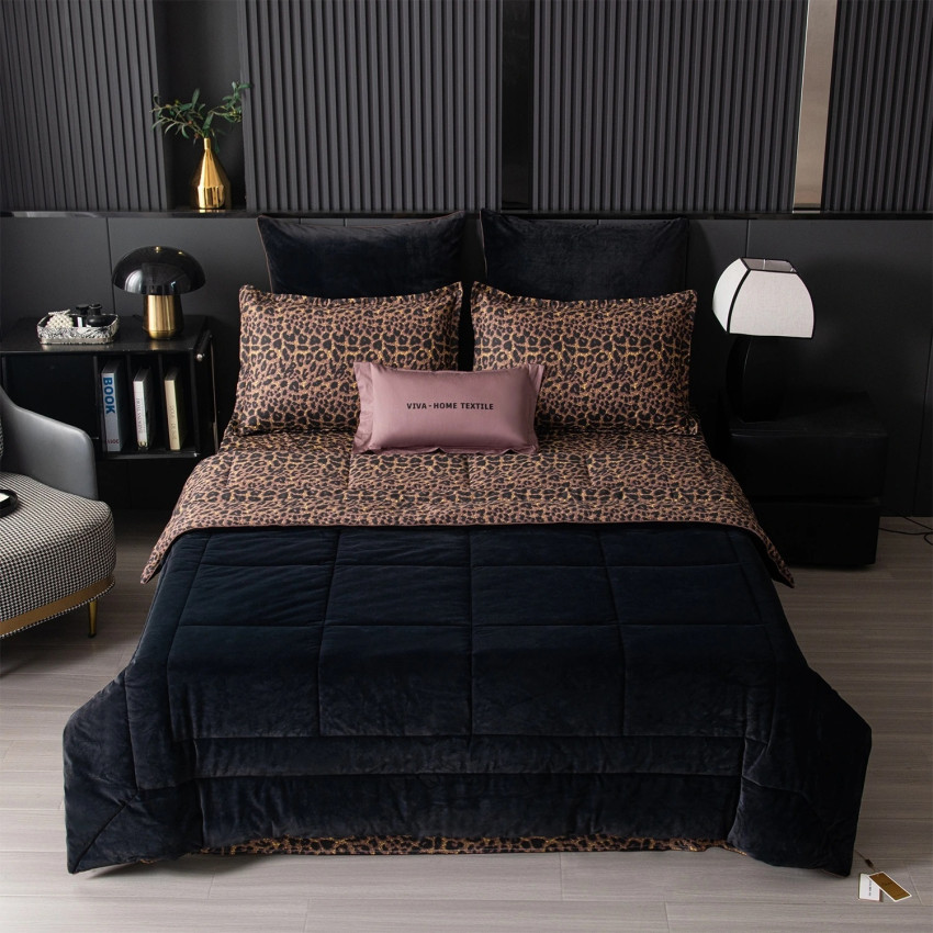 Комплект постельного белья Сатин Velouria Luxe с Одеялом 004 Евро 4 наволочки, простынь на резинке 140x200x25 Комплект постельного белья Сатин Velouria Luxe с Одеялом 004 Евро 4 наволочки, простынь на резинке 140x200x25