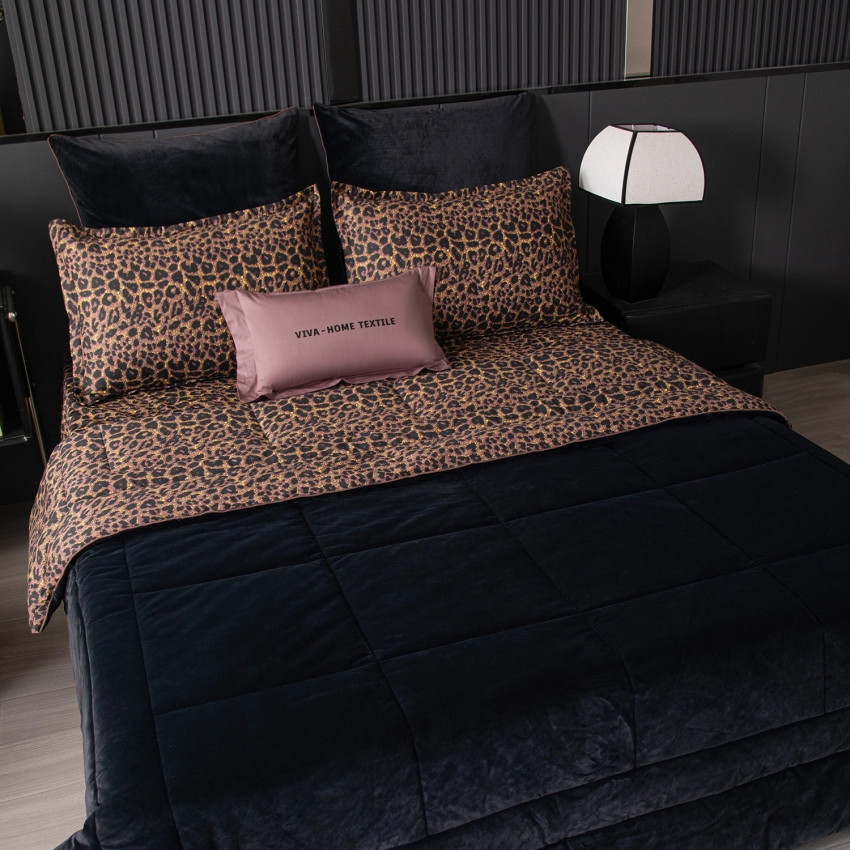Комплект постельного белья Сатин Velouria Luxe с Одеялом 004 Евро 4 наволочки