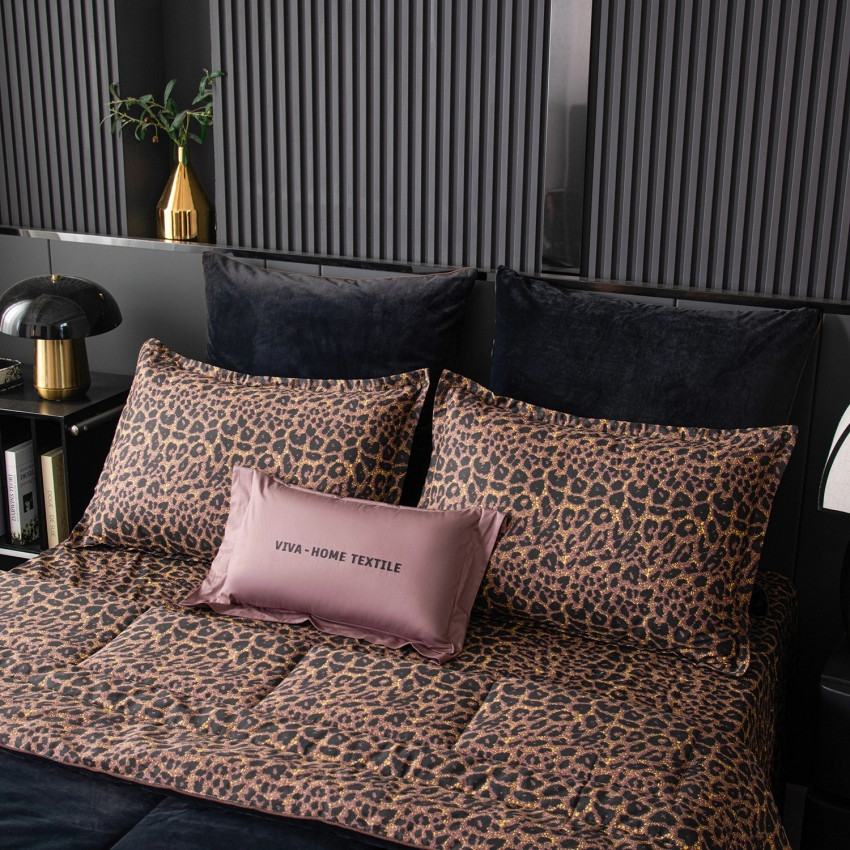 Комплект постельного белья Сатин Velouria Luxe с Одеялом 004 Евро 4 наволочки