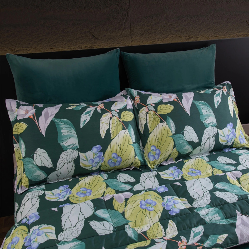 Комплект постельного белья Сатин Velouria Luxe с Одеялом 016 Евро 4 наволочки, простынь на резинке 160x200x25 Комплект постельного белья Сатин Velouria Luxe с Одеялом 016 Евро 4 наволочки, простынь на резинке 160x200x25