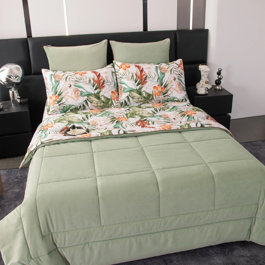 Комплект постельного белья Сатин Velouria Luxe с Одеялом 017 Евро 4 наволочки, простынь на резинке 160x200x25 Комплект постельного белья Сатин Velouria Luxe с Одеялом 017 Евро 4 наволочки, простынь на резинке 160x200x25