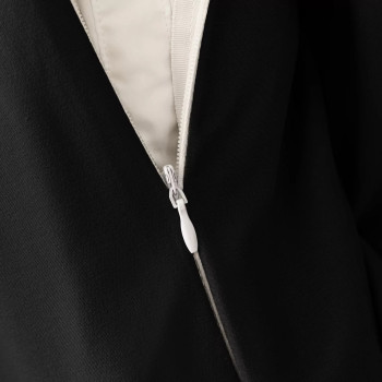 Комплект постельного белья Однотонный Сатин CS020 на резинке Черный Евро 4 наволочки