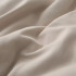 Комплект постельного белья Однотонный Сатин CS024 Кремовый Евро 4 наволочки