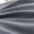 Комплект постельного белья Однотонный Сатин CS053 Темно-серый Евро 4 наволочки