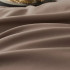 Комплект постельного белья Однотонный Сатин CS054 Серо-коричневый 1.5 сп. наволочки 70x70