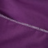 Комплект постельного белья Однотонный Сатин CS027 Темно-фиолетовый Евро 4 наволочки