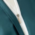 Постельное белье Египетский хлопок Премиум широкий кант Лазурно-синий Евро на резинке 140x200x30