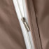 Постельное белье Египетский хлопок Премиум широкий кант Светло-коричневый 2 спальный на резинке 160x200x30