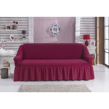 Чехол для дивана BULSAN трехместный пурпурный