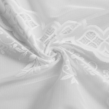 Декоративная ткань-арка Джиорджина Белый