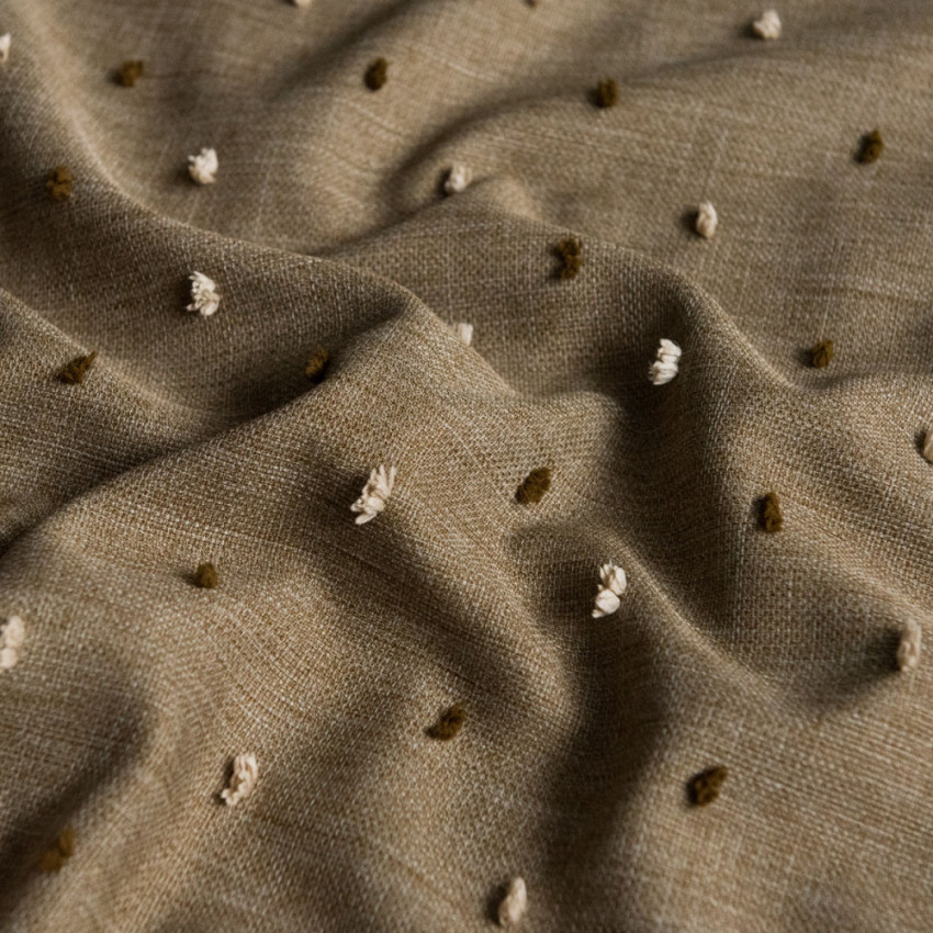 Портьерная ткань для штор Мемфис Бежевый, 300 см