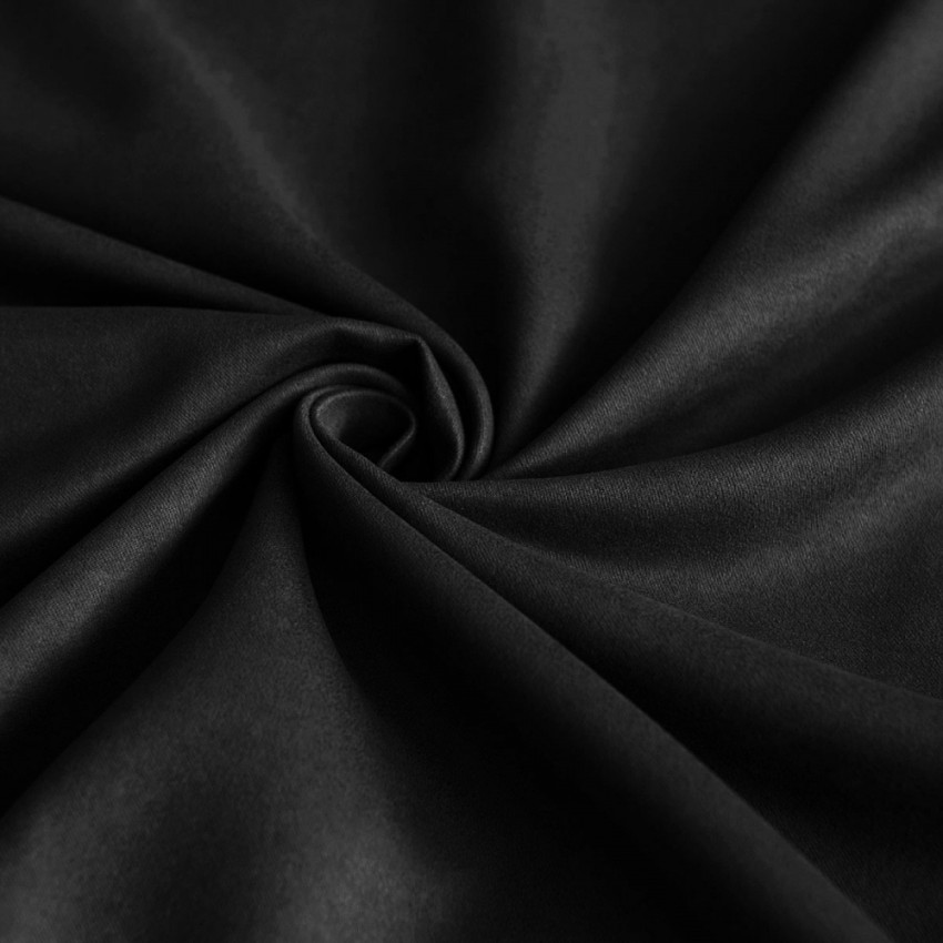 Портьерная ткань для штор Ким Черный, 300 см