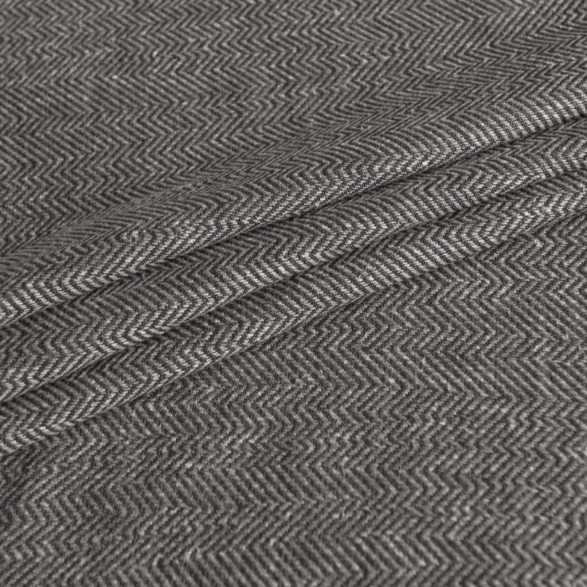 Портьерная ткань для штор Бадди Темно-Серый, 310 см