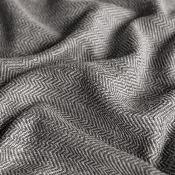 Портьерная ткань для штор Бадди Темно-Серый, 310 см