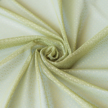 Декоративная ткань с утяжелителем Стори Зеленый, 305 см