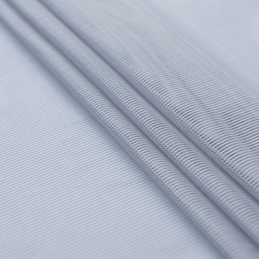 Декоративная ткань с утяжелителем Лайнс Серый, 300 см