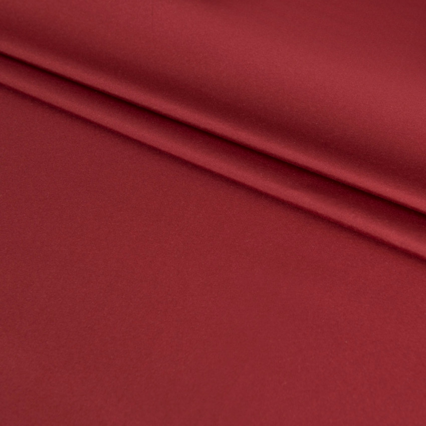 Негорючая декоративная ткань Эллипс Красный, 280 см
