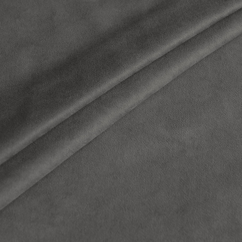Портьеры из софта Ким Темно-серый, 140x270 см - 2 шт.